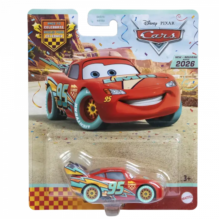 Disney Pixar Cars - Lighting McQueen - Flash McQueen - JJW65