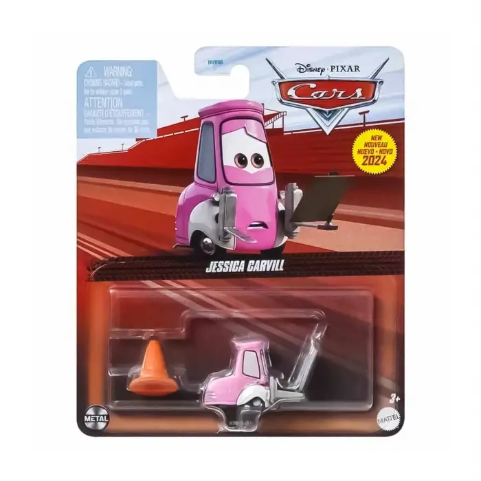 Disney Pixar Cars - Luigi & Guido ve Jessica Carvill - İkili Set