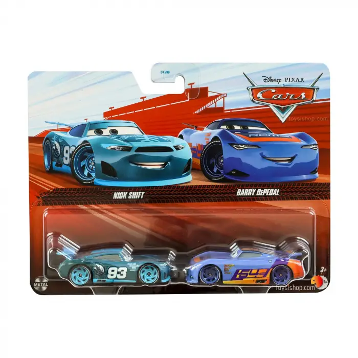 Disney Pixar Cars - Nick Shift & Barry DePedal