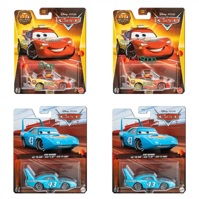 Disney Pixar Cars Tekli Karakter Araçları DXV29 - 96DW 24lü Kutu