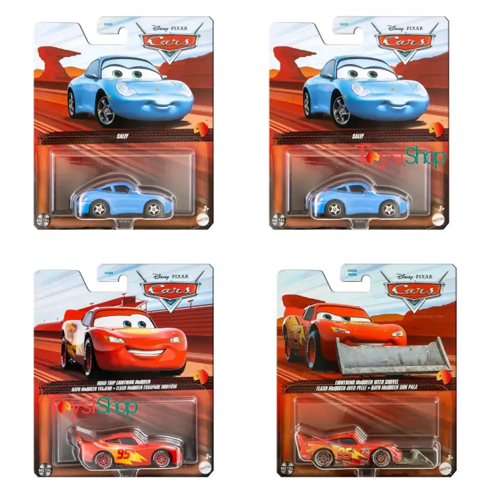 Disney Pixar Cars Tekli Karakter Araçları DXV29 - 96DW 24lü Kutu