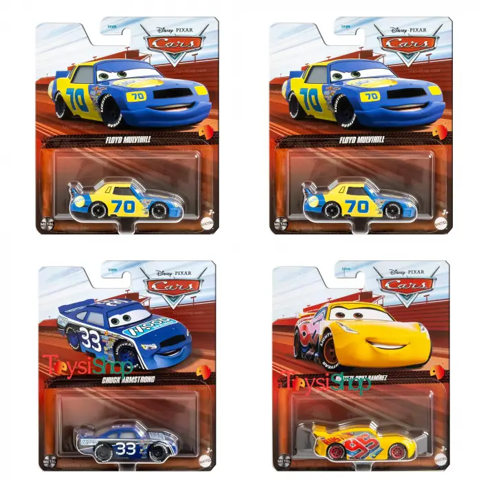 Disney Pixar Cars Tekli Karakter Araçları DXV29 - 96DW 24lü Kutu