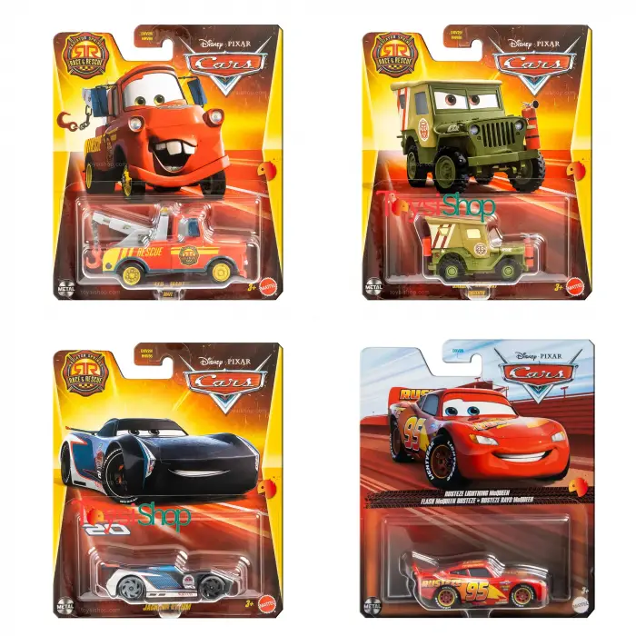 Disney Pixar Cars Tekli Karakter Araçları DXV29 - 96DW 24lü Kutu