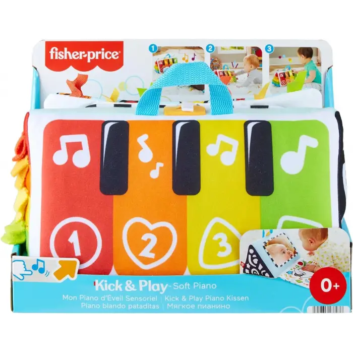 Fisher-Price Işıklı ve Müzikli Yumuşak Piyano - HND54