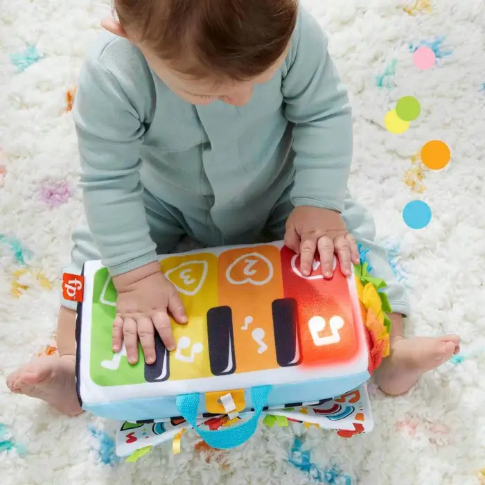 Fisher-Price Işıklı ve Müzikli Yumuşak Piyano - HND54