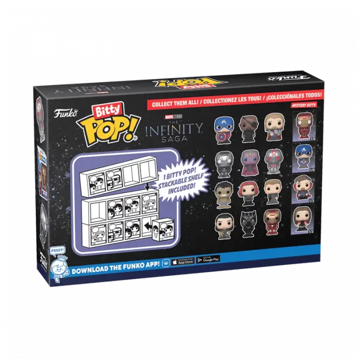 Funko Bitty POP Marvel Iron Man 4lü Paket