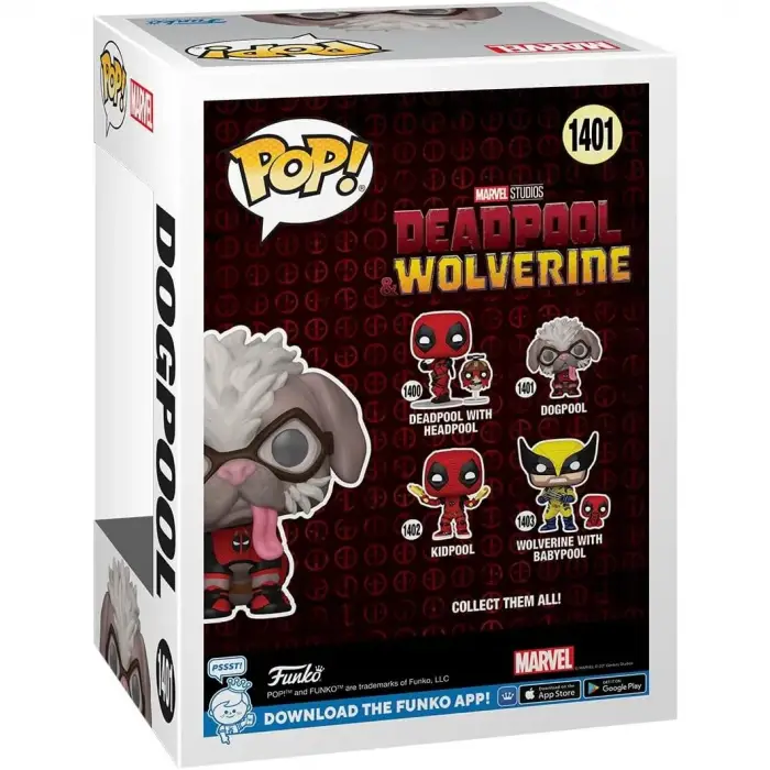 Funko Pop Marvel: Deadpool 3 S2- Dogpool Figür