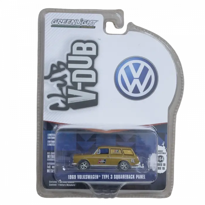 Greenlight 1:64 1969 Volkswagen Type 3 Squareback Panel 36100-B