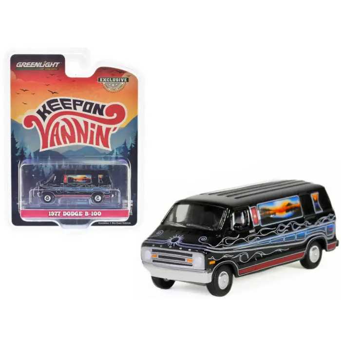 Greenlight 1:64 1977 Dodge B-100 30475
