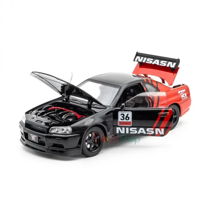Hobbiez World 1:24 Hobbiez World 1:24 Nissan Skyline GT-R R34 - 1901-411A