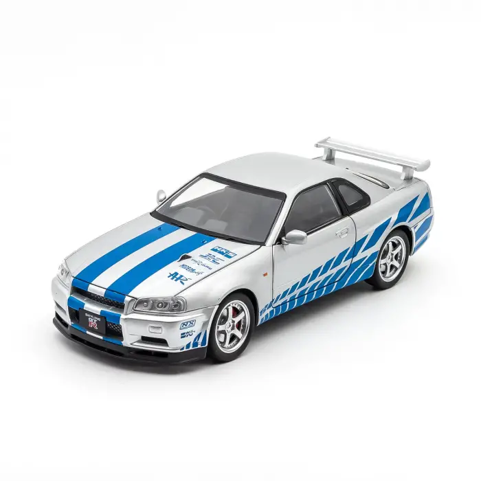 Hobbiez World 1:24 Nissan Skyline GT-R R34 Liberty Walk - 1901-410A