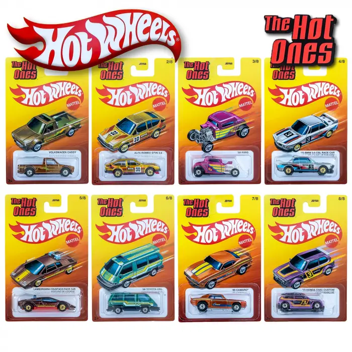 Hot Wheels Hot Ones 8 Araçlık Set JBY68-979C