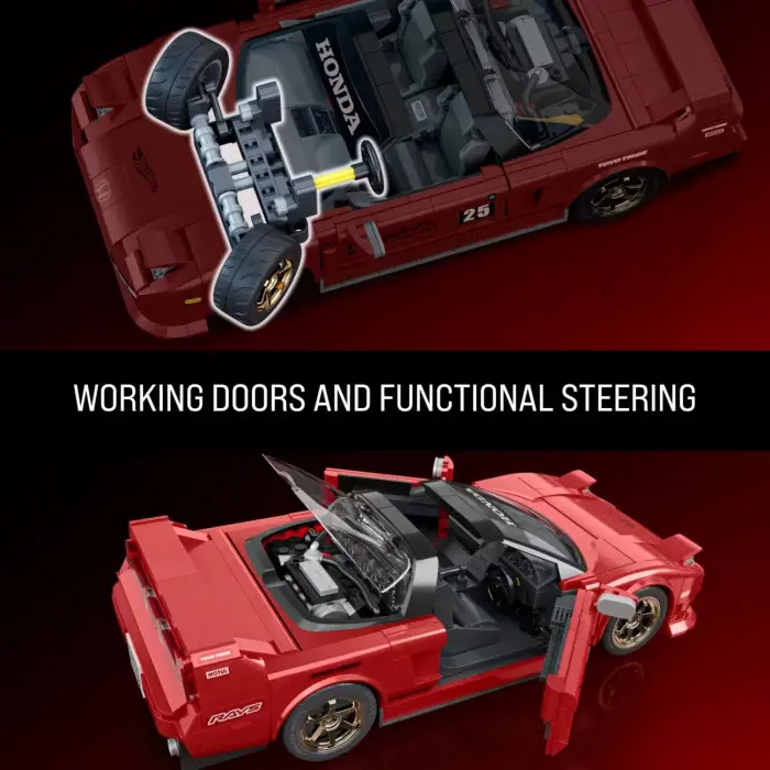 Hot Wheels ’90 Acura Nsx Yapı Oyuncağı (876 Parça)