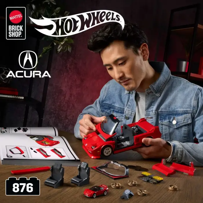 Hot Wheels ’90 Acura Nsx Yapı Oyuncağı (876 Parça)