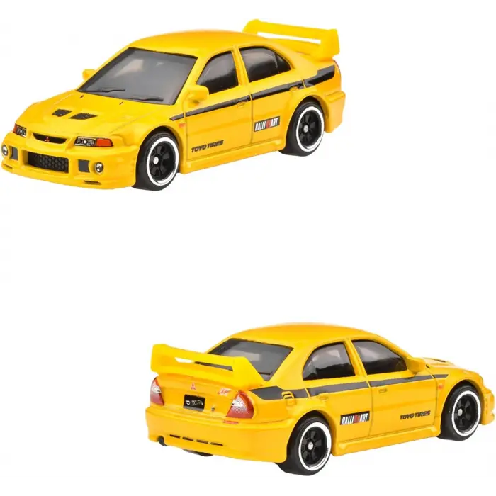 Hot Wheels 90s Street Scene Mitsubishi Lancer Evolution VI - JCB58