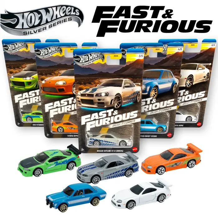 Hot Wheels Fast & Furious Brian O'Conner Set - 2025