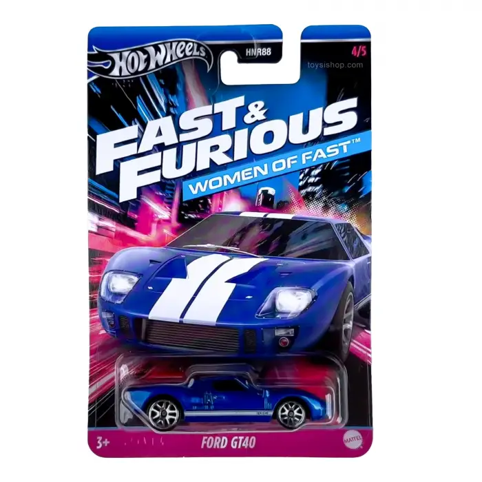 Hot Wheels Fast & Furious Ford GT40 - Women of Fast