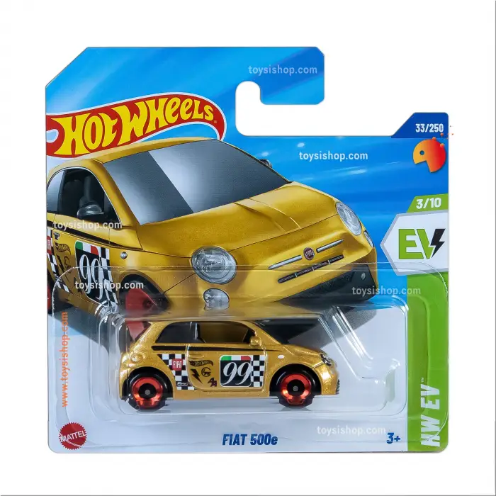 Hot Wheels Tekli Arabalar Fiat 500e - Hw Ev - 33