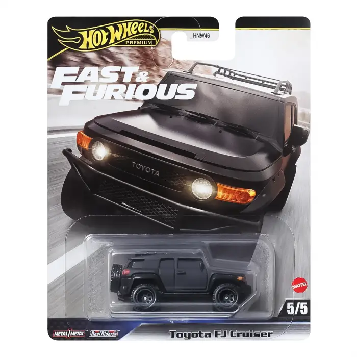 Hot Wheels İki Set Bir Arada - RaceDay Chase Set ve Fast Furious Set Mix 4 - 979H