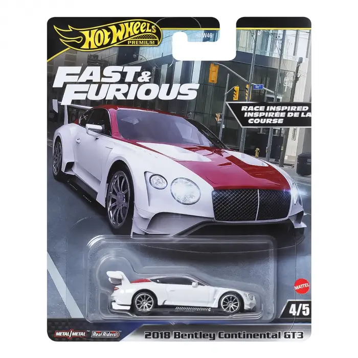 Hot Wheels İki Set Bir Arada - RaceDay Chase Set ve Fast Furious Set Mix 4 - 979H