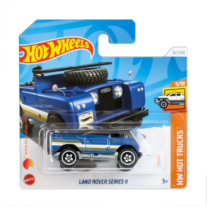 Hot Wheels Land Rover Series II - HW Hot Trucks, 92