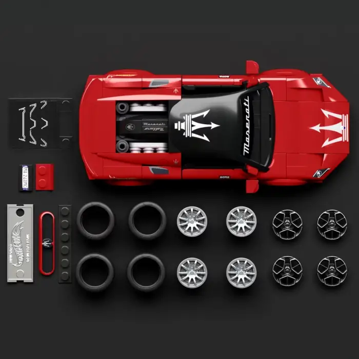 Hot Wheels Maserati Mc20 Yapı Oyuncağı Seti (250 Parça)