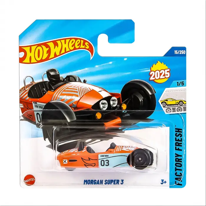 Hot Wheels Morgan Super 3 - Factory Fresh - 15