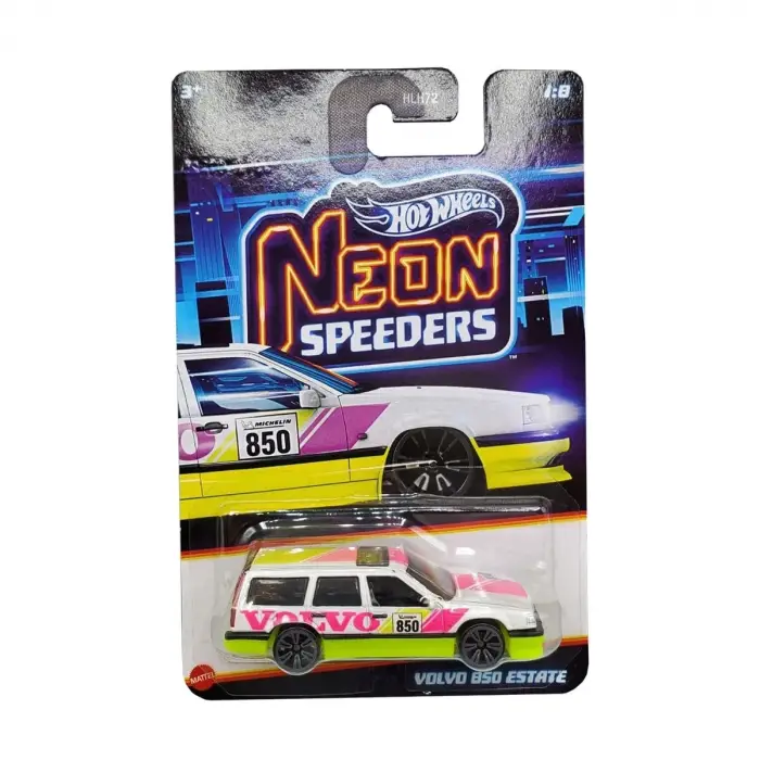 Hot Wheels Neon Speeders 8li Set - 979F