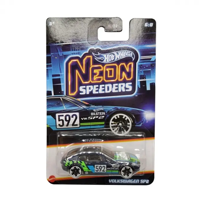Hot Wheels Neon Speeders 8li Set - 979F
