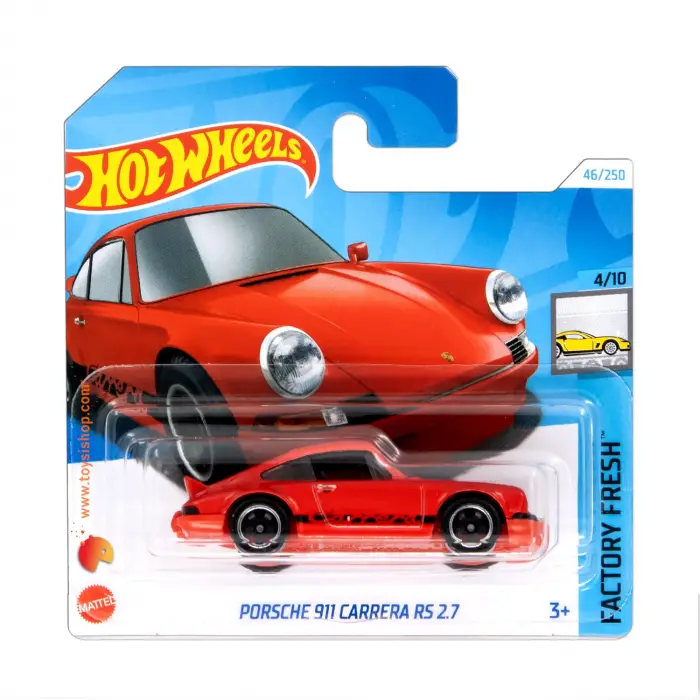 Hot Wheels Porsche 911 Carrera RS 2.7 - Factory Fresh 46