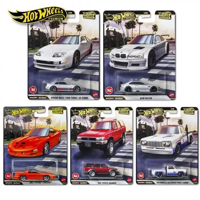 Hot Wheels Premium Boulevards 5li Set - GJT68- 978F