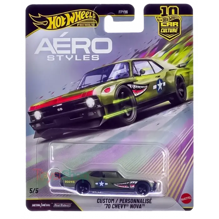 Hot Wheels Premium Car Culture Aero Styles Set 10. Yıla Özel - FPY86 U Case