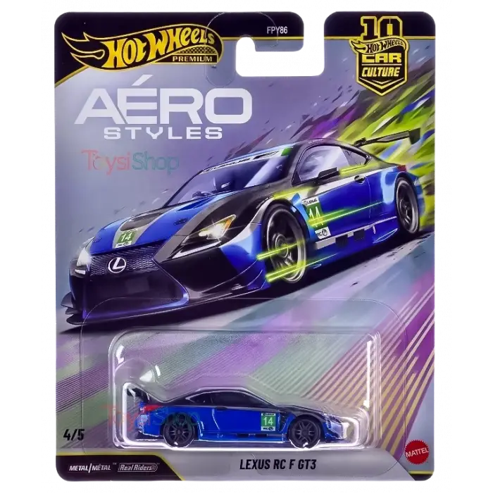 Hot Wheels Premium Car Culture Aero Styles Set 10. Yıla Özel - FPY86 U Case