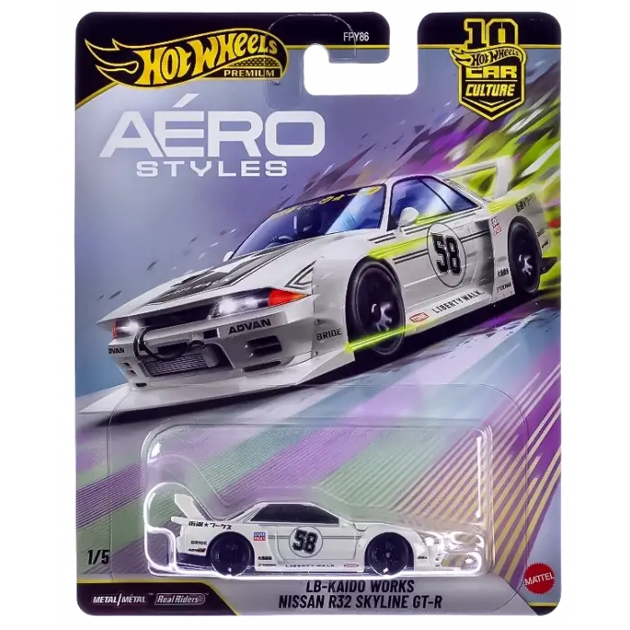 Hot Wheels Premium Car Culture Aero Styles Set 10. Yıla Özel - FPY86 U Case
