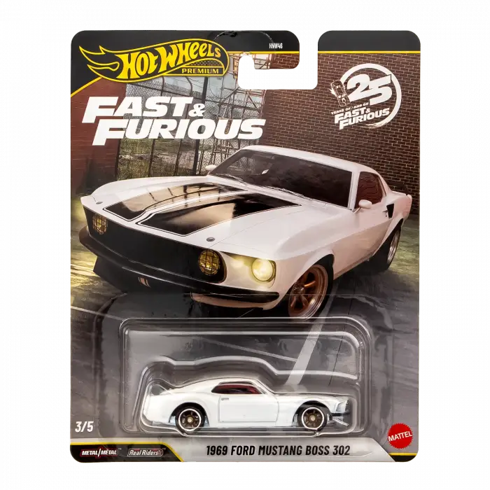 Hot Wheels Premium Fast & Furious 25. Years 5 Araçlık Set - HNW46-979N