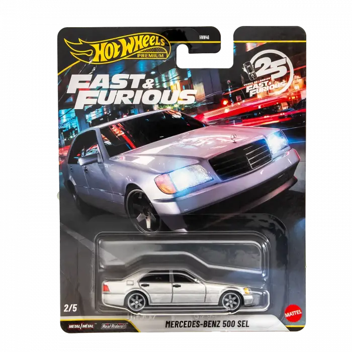 Hot Wheels Premium Fast & Furious 25. Years 5 Araçlık Set - HNW46-979N