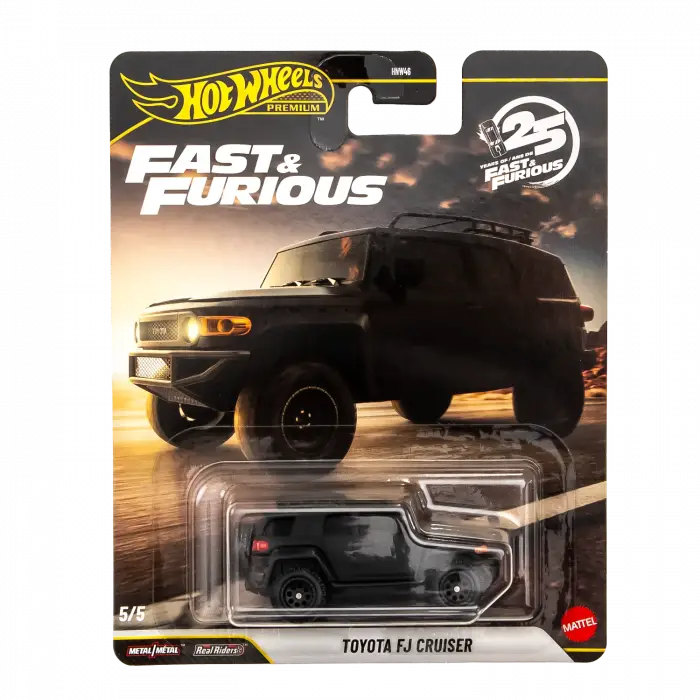 Hot Wheels Premium Fast & Furious 25. Years 5 Araçlık Set - HNW46-979N
