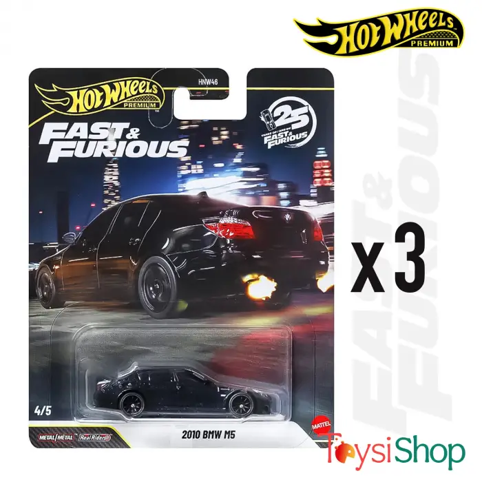 Hot Wheels Premium Fast & Furious 10 Araçlık Kutu - HNW46 - 956Q