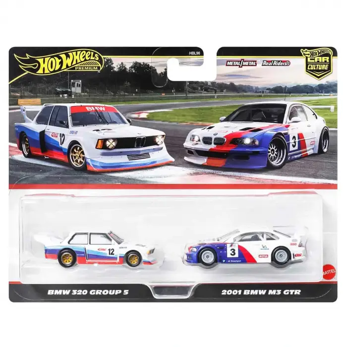 Hot Wheels Premium İkili Paket Üç Araçlık Set 2025 - HBL96 - 979R