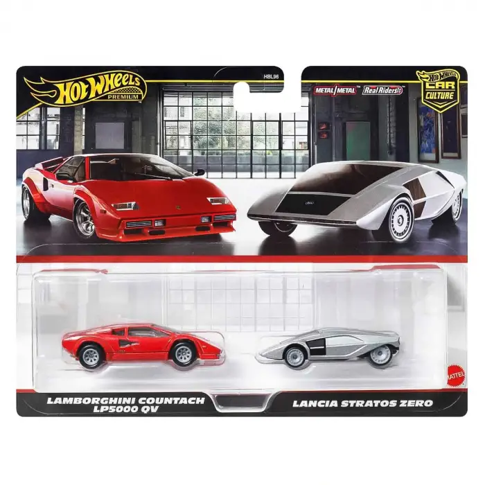 Hot Wheels Premium İkili Paket Üç Araçlık Set 2025 - HBL96 - 979R