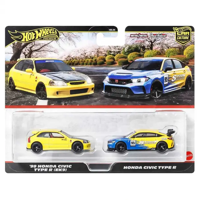 Hot Wheels Premium İkili Paket Üç Araçlık Set 2025 - HBL96 - 979R