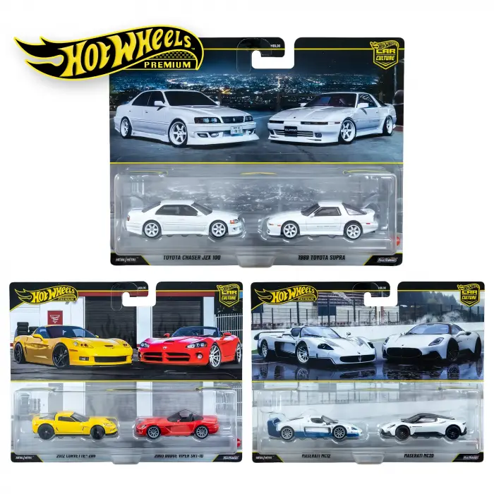 Hot Wheels Premium İkili Paket Set 2026 - HBL96 - 979W