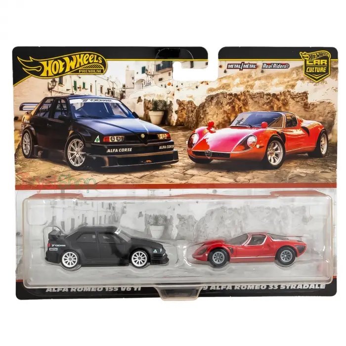 Hot Wheels Premium İkili Paket Üç Araçlık Set Mix3 2025 - HBL96 - 979T