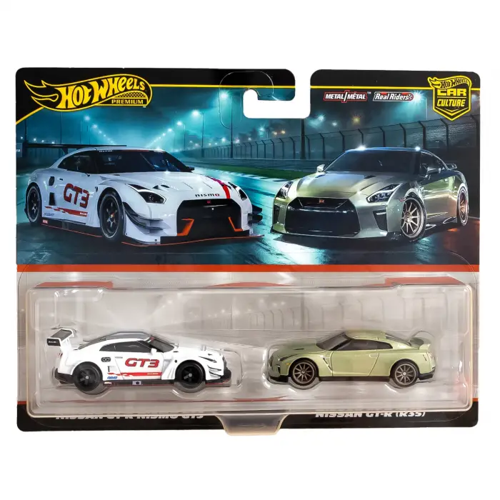 Hot Wheels Premium İkili Paket Üç Araçlık Set Mix3 2025 - HBL96 - 979T