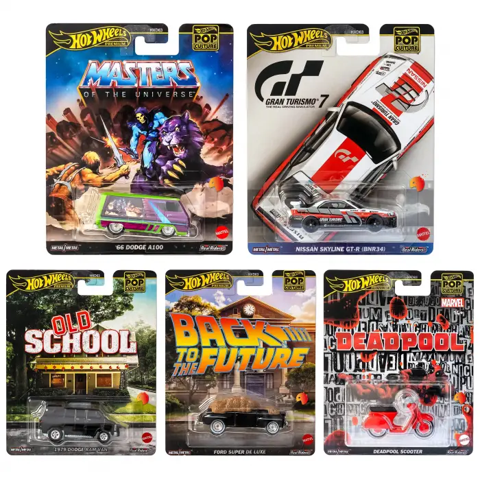 Hot Wheels Premium Pop Culture 2025 Mix 3 | HXD63 - 979J