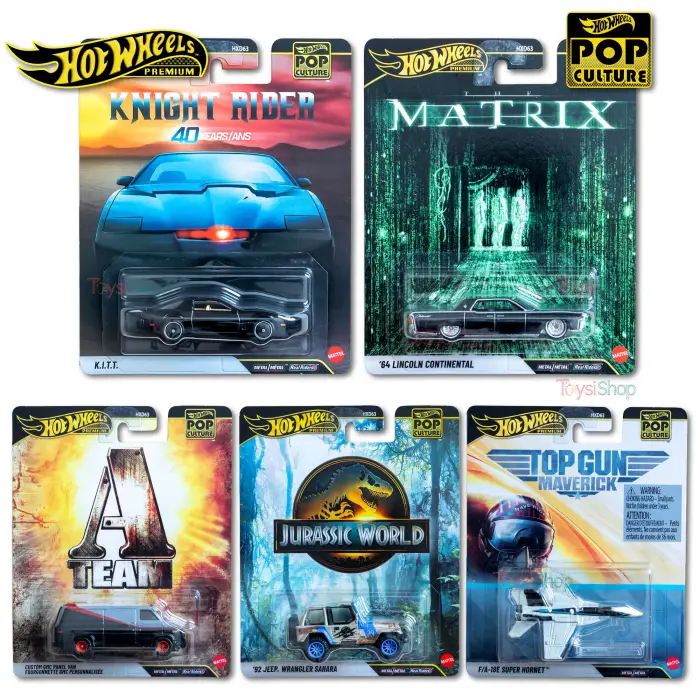 Hot Wheels Premium Pop Culture 2026 Mix A HXD63-978A