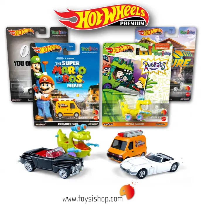 Hot Wheels Premium Retro Entertainment 2023 - Mix P