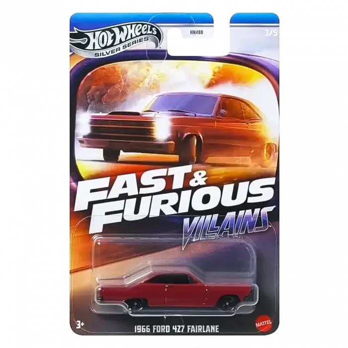 Hot Wheels Silver Series Fast & Furious Villains - 2025