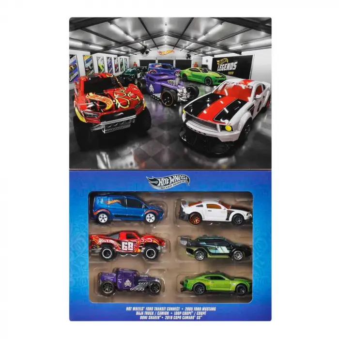 Hot Wheels Silver Series 6lı Araba Seti JBL24