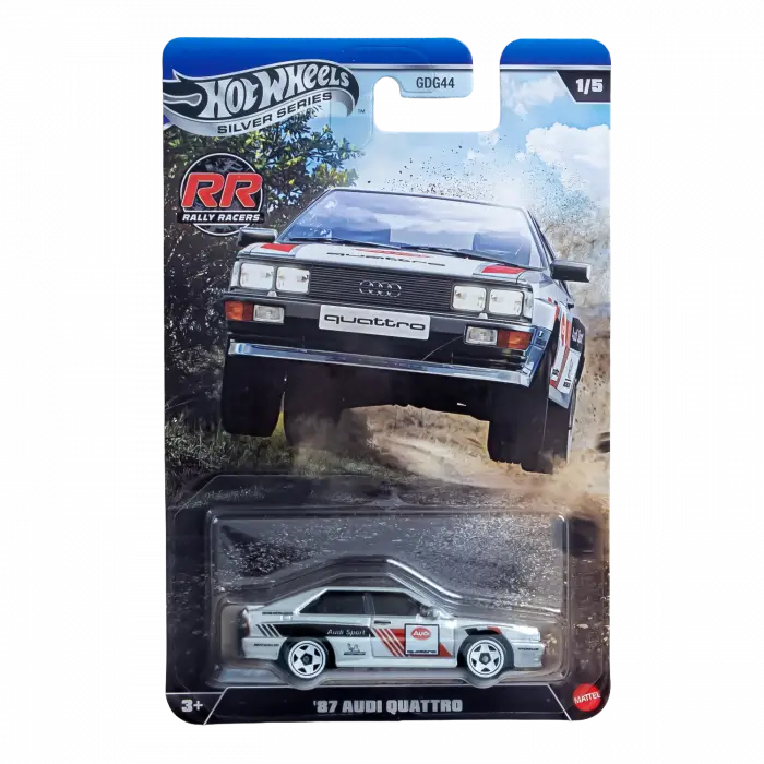 Hot Wheels Silver Series 87 Audi Quattro JKX64 - GDG44
